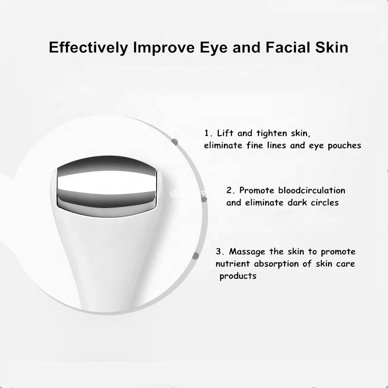 Rouleau de Massage Glace pour Visage et Yeux-Soins Reveil & Fraicheur /Ice Roller Massage For Face & Eyes-Cooling Skin Care Tools