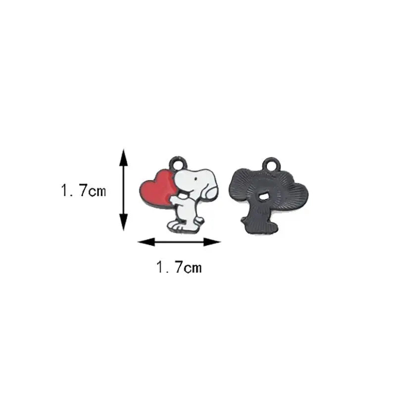 Snoopy Cartoon Creative Kawaii Necklace for Men and Women, Couple Best Friend, Parent-child Style Sweater Chain, Children's Gift