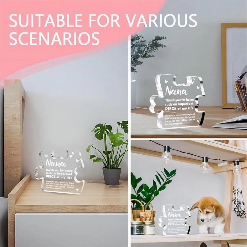 A gift for Nana, a birthday and Mother's Day gift for Nana and her grandmother, a Christmas gift for Nana - gift souvenir