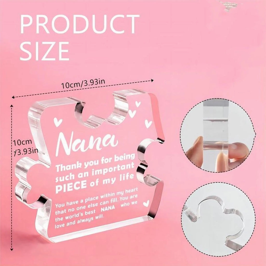 A gift for Nana, a birthday and Mother's Day gift for Nana and her grandmother, a Christmas gift for Nana - gift souvenir