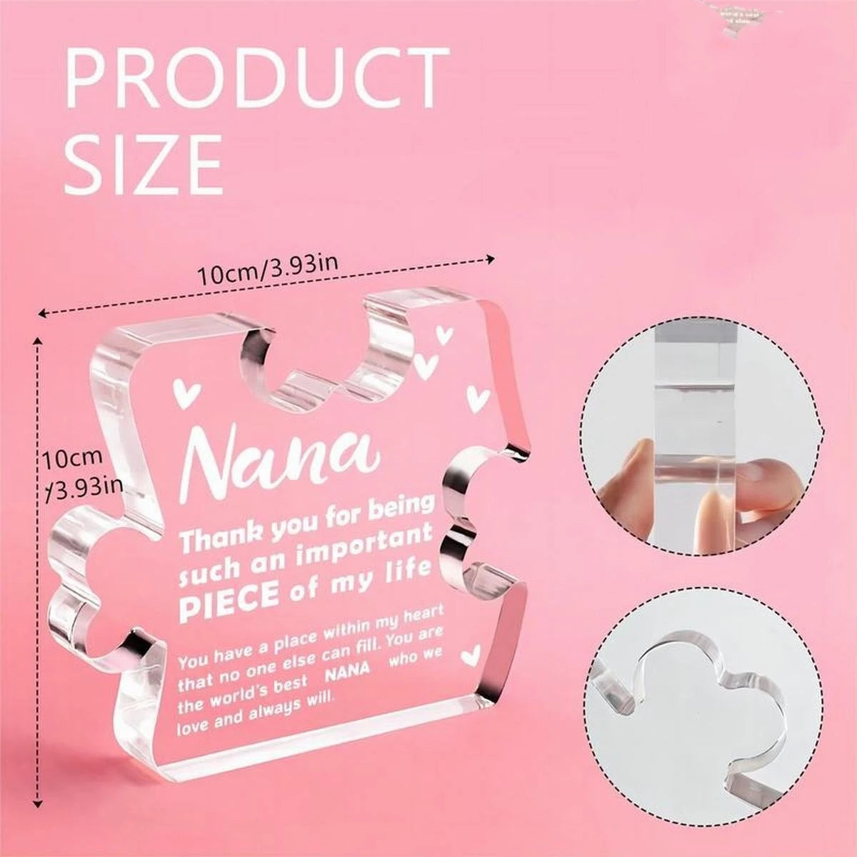 A gift for Nana, a birthday and Mother's Day gift for Nana and her grandmother, a Christmas gift for Nana - gift souvenir